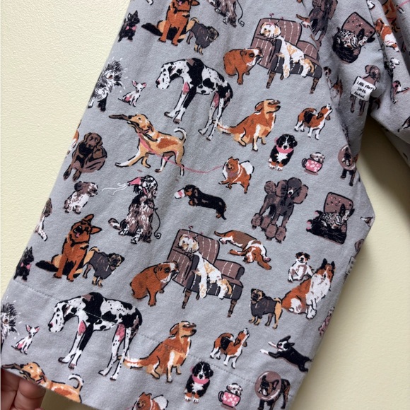 Vera Bradley DOG SHOW Knit Robe Small Medium - Picture 3 of 6